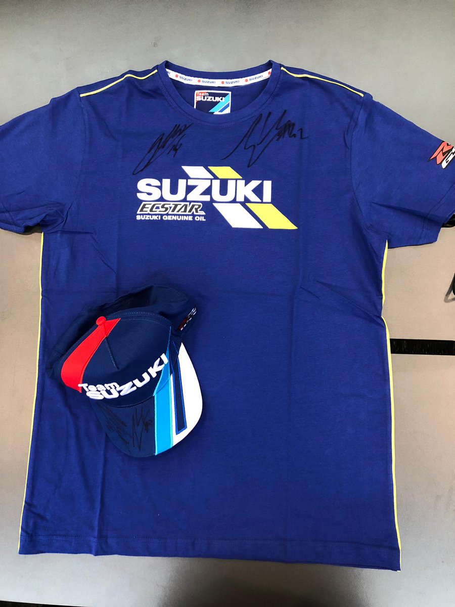 Springstock_MF's tweet photo. Just a little sample of the great signed shirts we have to auction off tomorrow in support of @TheBHF &amp; @macmillan!! Big thanks to Mark Hardisty and the guys at MotoGP for doing them! We also have something for you F1 fans!!! #Birmingham #livemusic #auction #motogp #F1 #renault https://t.co/AbS0XUV8TD