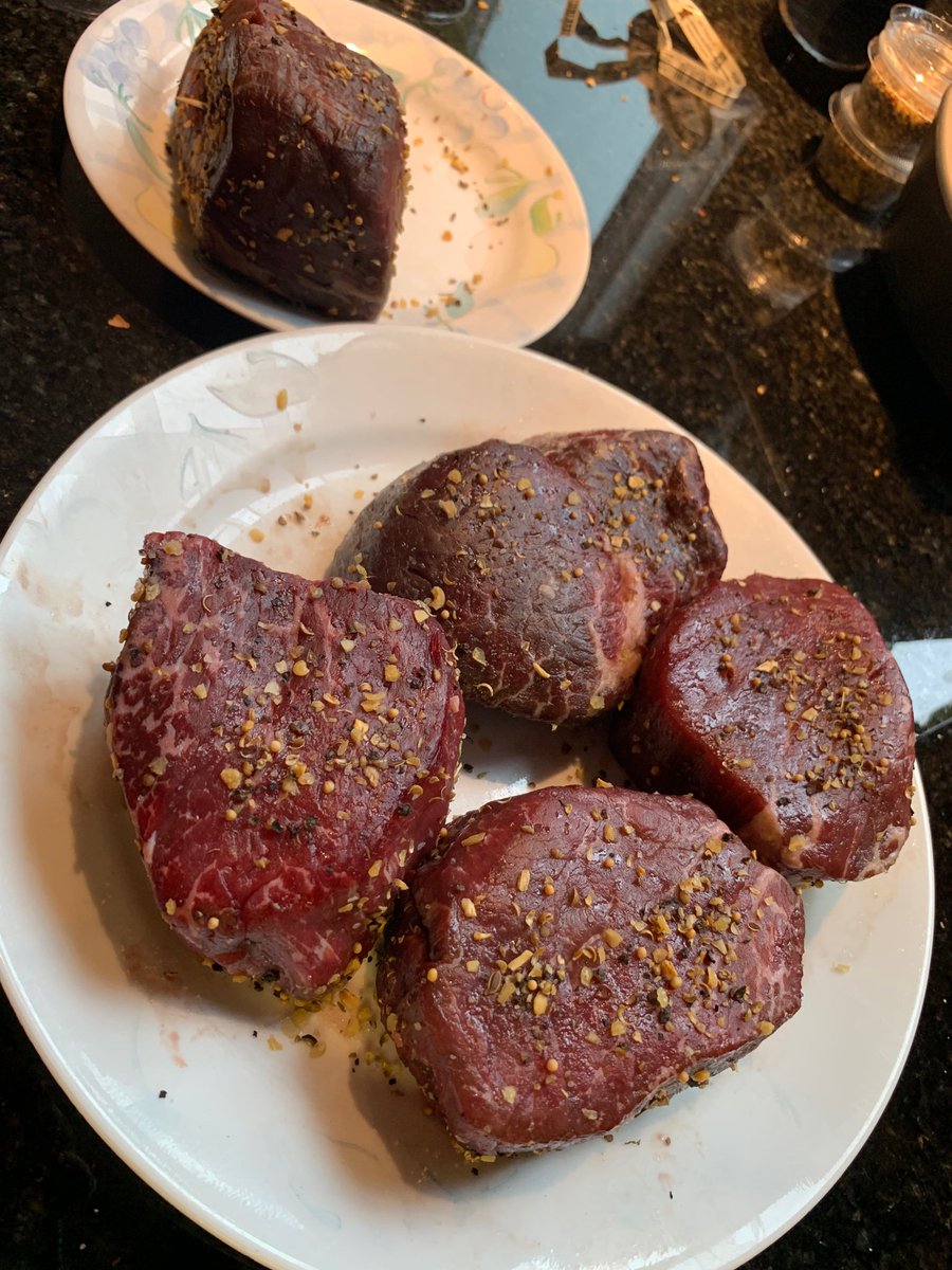 No matter how hard it pours we will get our Friday night steak. #steak
