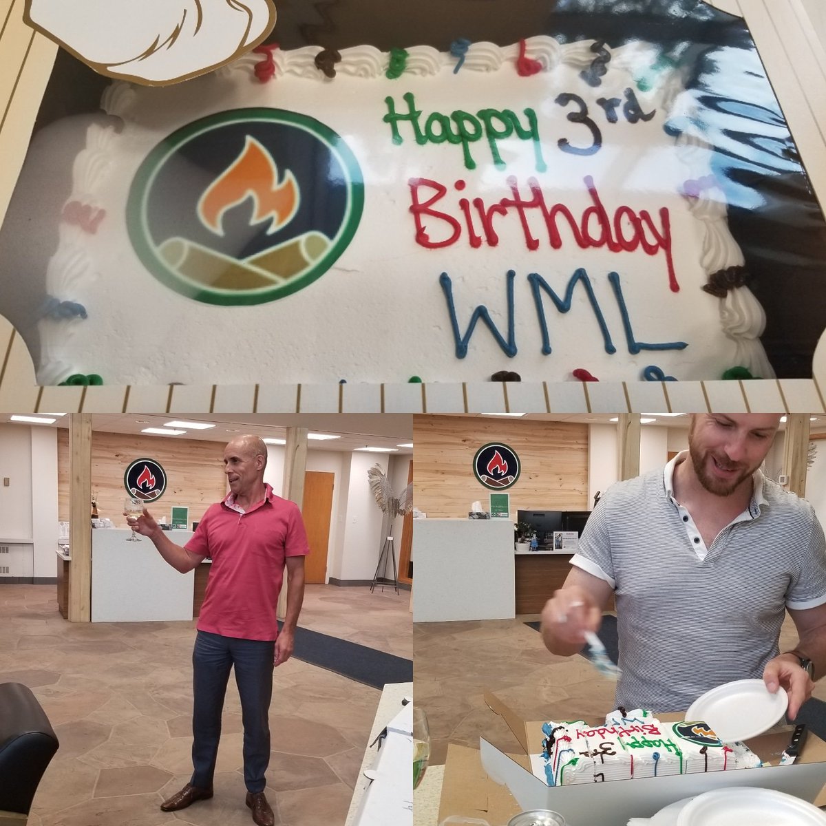 WMLInjuryLaw's tweet photo. Happy third birthday to us!! #AgentsofGood #law #tbay https://t.co/NcSi3FZfWf