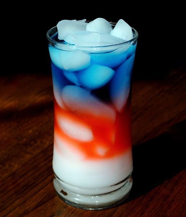 Trial and error #4thofJuly cocktail club: coconut milk, <a href="/empressgin1908/">Empress 1908 Gin</a> naturally blue, and some natural beet and berry bitters. 🍻 #Mixologist ift.tt/2NBvZc0