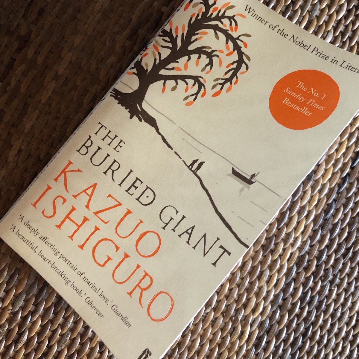 AGirlReporter's tweet photo. Spent yesterday afternoon #PowerReading Kazuo Ishiguro's The Buried Giant followed by latest Hell Boy movie which, with its Arthurian theme, made me just feel really dirty after such shining magnificence https://t.co/yz9vEp9q3A