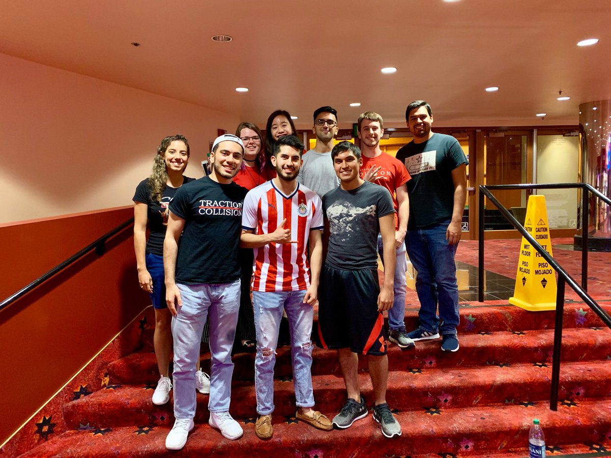 RubyAnnRod's tweet photo. From the start of the Game of Thrones chat, to the Avengers Endgame chat & now we finally all watched #SpiderManFarFromHome together.
I’m glad our group chat started when it did, you guys are awesome people. Let’s have more shall we? #MarvelGroup https://t.co/25XnXmJIVO
