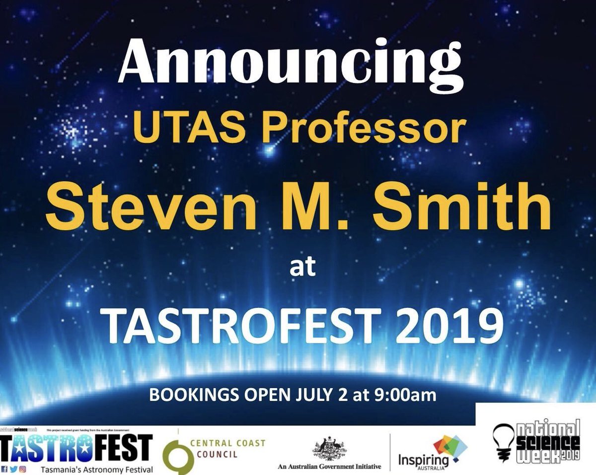 The line up is huge! Growing plants on planets 🤔 Could we? @Aus_ScienceWeek @utas_newsroom @STATasmania @ABCscience @sciencetasmania @NASA @abchobart @UTAS_ @theadvocatetas @AusSpaceAgency