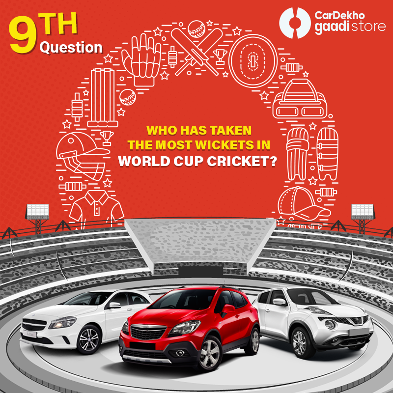 gaadi's tweet image. Guess the player and win a gift voucher worth Rs. 500! Leave your answers in the comment section below. #GaadiHaiNa #ContestAlert #Question9  
*T&amp;amp;C Apply 

#WorldCup #CricketWorldCup #Cricket #CWC19
