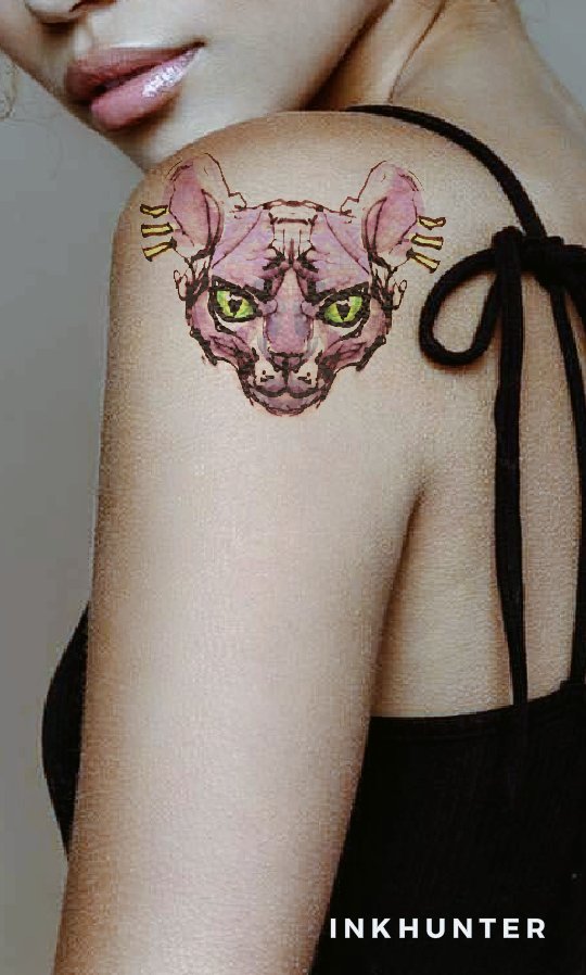 You got one option for a cover up, sick ass panther or a blackout?😂😂😂 :  r/shittytattoos