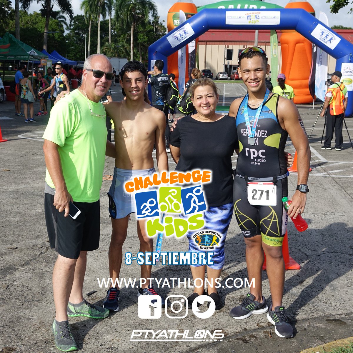 ptyathlons's tweet photo. #TeamHappiness #ChallengeKids
¡No te olvides entrar a https://t.co/8byDRPttux para participar este 8-Sept!
#trikids #3kid #triatlon #triathlon #kids #family #teams #triteam https://t.co/enLGxduwOI