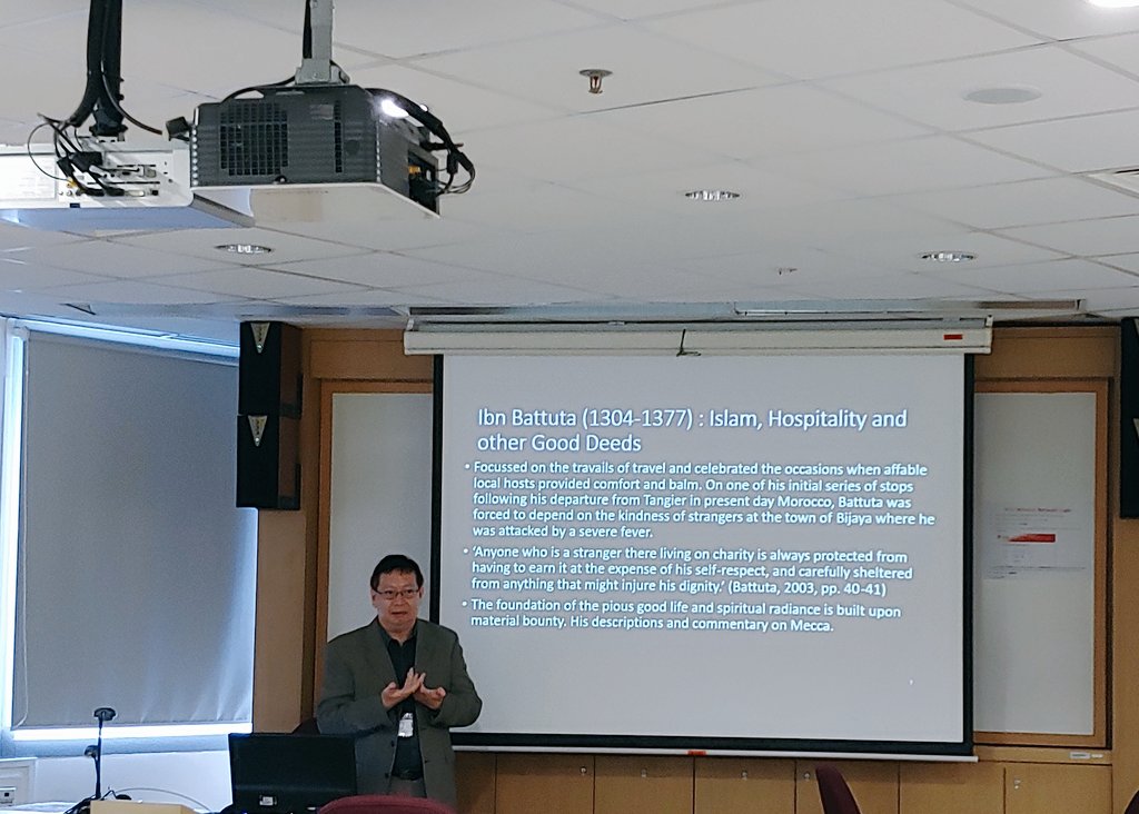 vitaminchoi2013's tweet photo. Alan Chong presenting his chapter with late Lily Ling in a forthcoming edited volume - silk road as an inter-asian/religious/textual metaphor for re-imagining the global. We would have heard more from her on this line of research, he says, but...sigh #ISAAP19 https://t.co/lFGVA1V0Ym