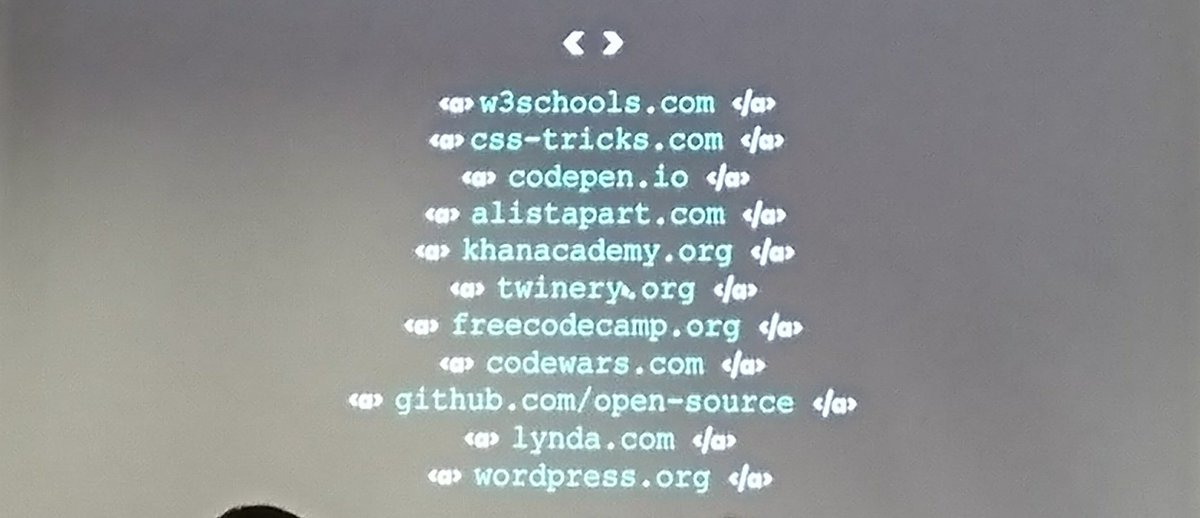 thatcrazyjoey's tweet photo. For those who would like to learn how to code a website, here are the links recommended by @SarahEsbie #NLS9Key1 #NLS9 https://t.co/LbS63IkY35