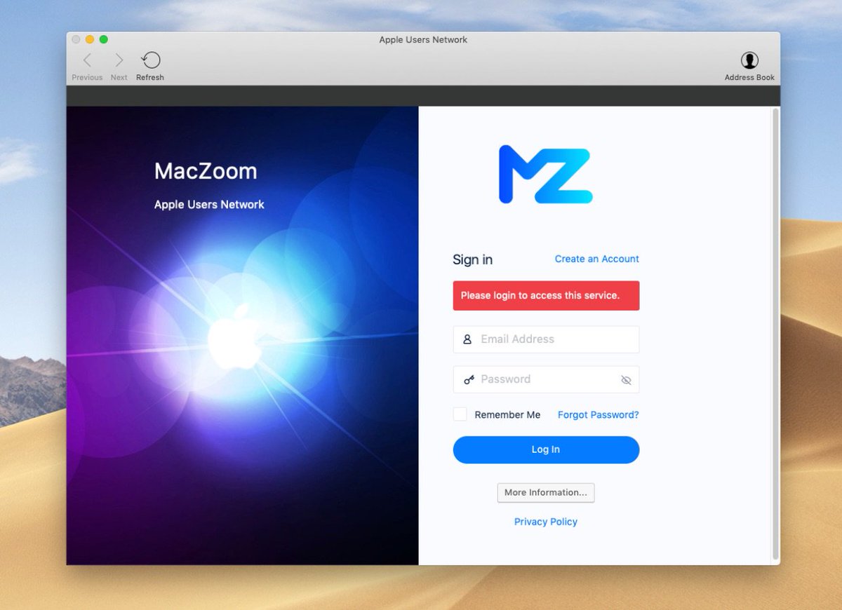 MacVitamin's tweet image. #Mac #Apple #macOS #community #social #network #native #app
Introducing MacZoom
Apple Users Network
maczoom.com