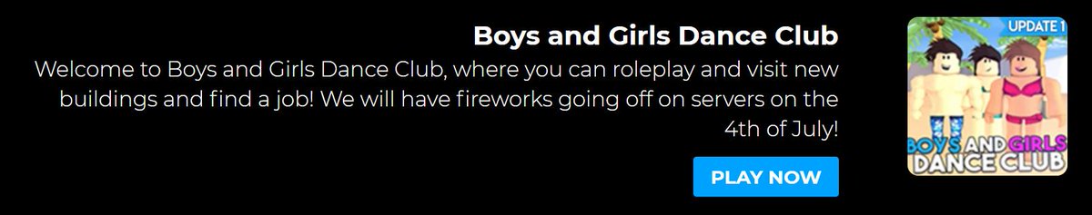 Lord Cowcow On Twitter Roblox Is Promoting A Stolen Boys And Girls Dance Club Game Including Thumbnails From A Guy Who Has Also Made Copies Stolen Versions Of Other Games On Their Liveops - stolen boys and girls dance club game real ryan playz roblox at realoofboi twitter Lord Cowcow On Twitter Roblox Is Promoting A Stolen Boys And Girls Dance Club Game Including Thumbnails From A Guy Who Has Also Made Copies Stolen Versions Of Other Games On Their Liveops - real ryan playz roblox at realoofboi twitter
