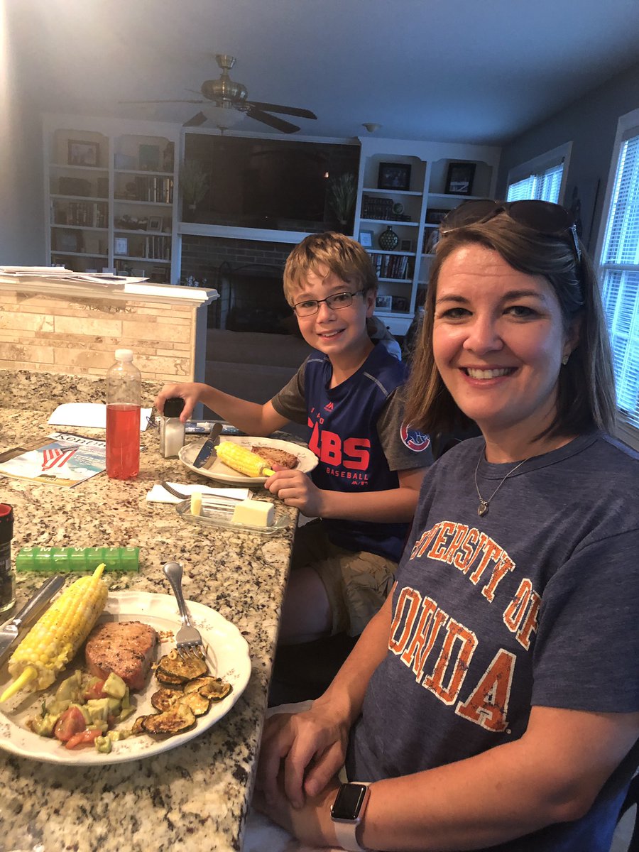 BLacefield's tweet photo. Been living bachelor life all week (even 4th).....missed the family, glad to have at least 2 of mine back in Versailles.........watching Bradenβs Evening Primrose bloom now.
Supper was almost exclusively from either Bradenβs or his Granddadβs garden.
#Homegrown
#LocalSourced https://t.co/1YzNmmQzQp