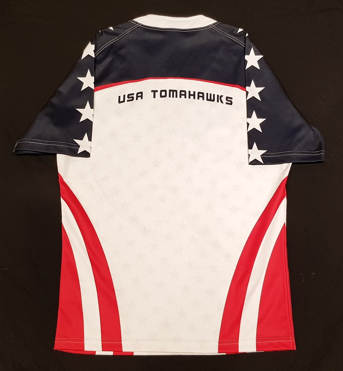 RLjerseycollec1's tweet photo. A 2013 RLWC @amnrl USA Tomahawks @ErreaOfficial main jersey. The year that the yanks "shocked the world" so much @Anthony_Wiggle & the @TheWiggles put out a song about them!
#usarugbyleague #usa #usarl #amnrl #americantomahawks #tomahawks #4thofjuly #rugbyleague #rugby #league https://t.co/c2s8Ucr85c