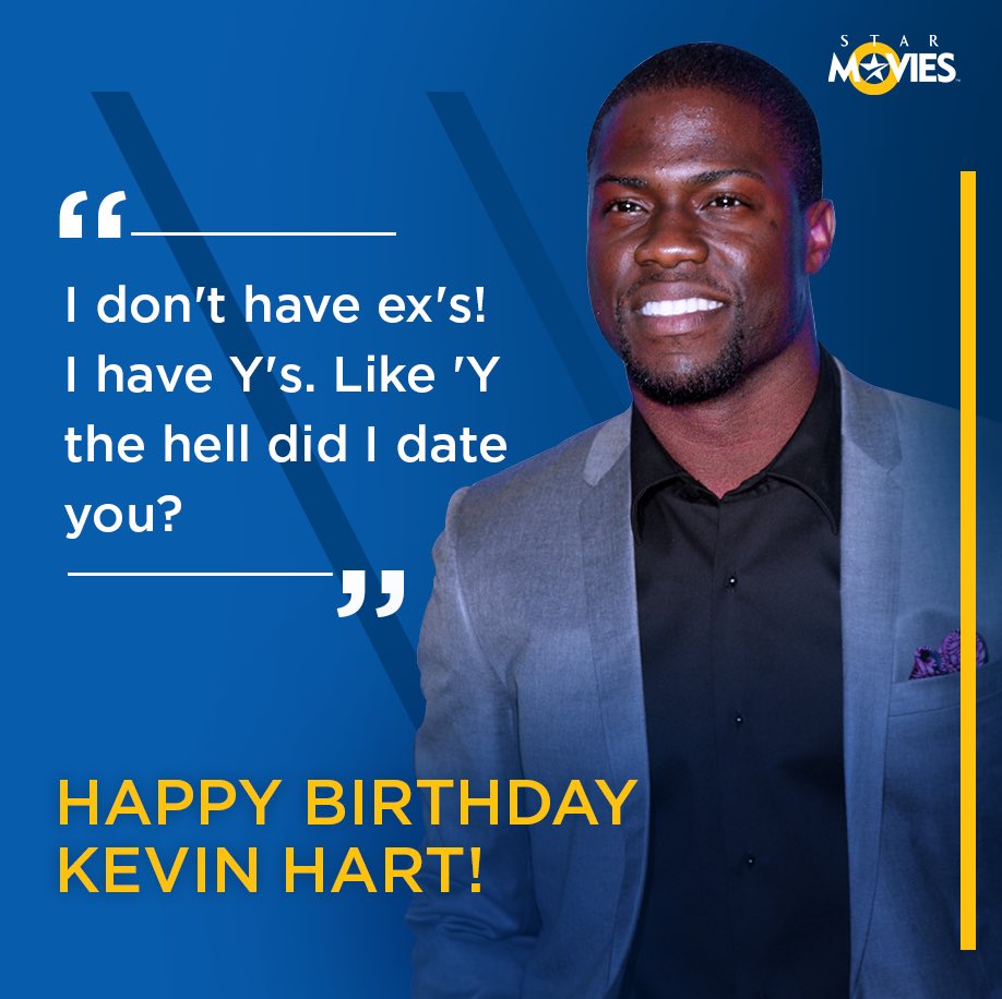 This birthday boy sees the funny side of any sad situation! Happy Birthday, Kevin Hart! 