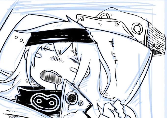 もにゃ～
#ドルフロ 