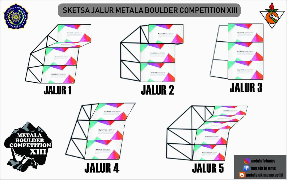 Metala_febums's tweet photo. 🏅METALA PROUDLY PRESENT🏅
---Metala Boulder Competition XIII---

---LINK INFORMASI PENDAFTARAN MBC XIII---
https://t.co/iGOpobBnKW

▶Contact Person
Whatsapp=
● Tika Oct = 0813-8118-8448
● Yani = 0857-9066-2678
Email=
metalafebums@gmail.com / https://t.co/GActYvWIlJ https://t.co/wWU2vy22XL