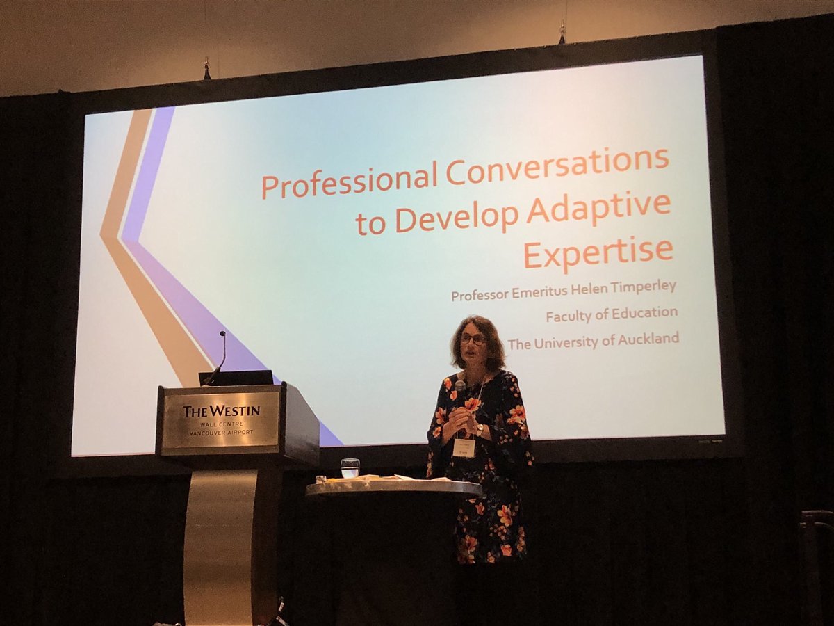 noiie_bc's tweet image. #noiie2019 year in review
Grateful that Helen Timperley challenged our thinking with recent work on complexity &amp;amp; adaptive expertise. Save the dates: May 28-30 2020 for combined Symposium &amp;amp; International conference, Leading from the Edge, at UBC @UBCEduc leadingedge.educ.ubc.ca