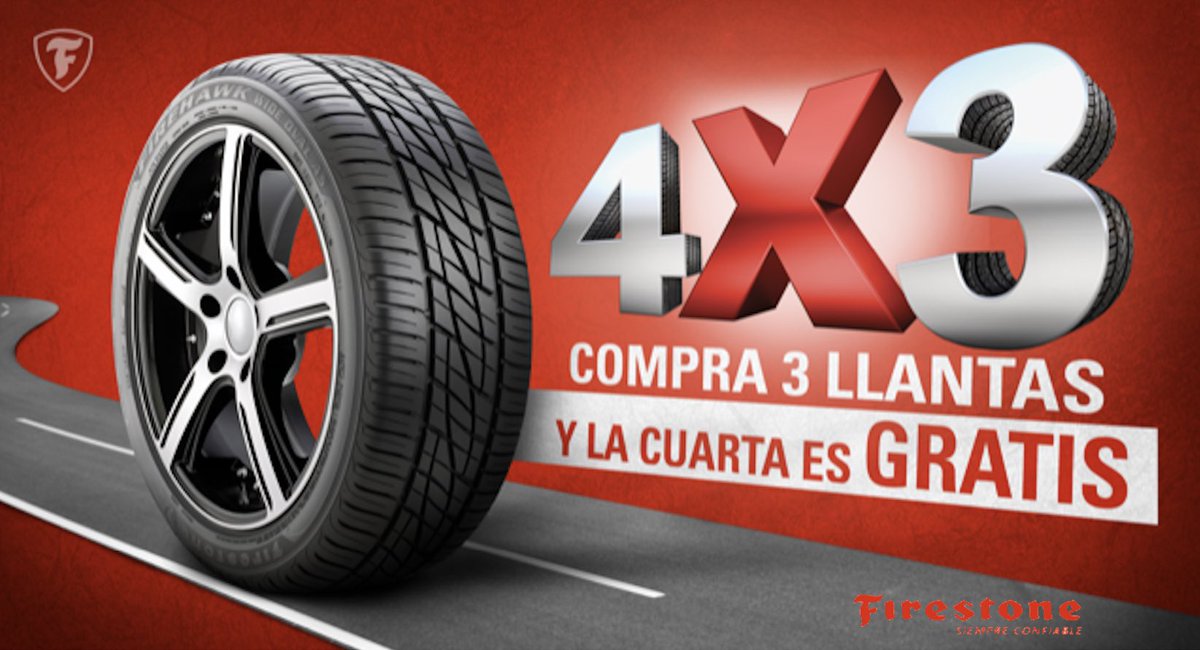 OrbitalCarShop's tweet photo. #bridgestone #firestone
Promoción válida desde el 01 al 31 de Julio 2019. Aplica para Llantas Bridgestone y Firestone. Aplica para modelos seleccionados. Para mayor información:
7171 2033 Calle Blancos. 
7186 8100 Desampardos. Aplican restricciones
#llantas #arosdelujo https://t.co/bOEnNhMhRp