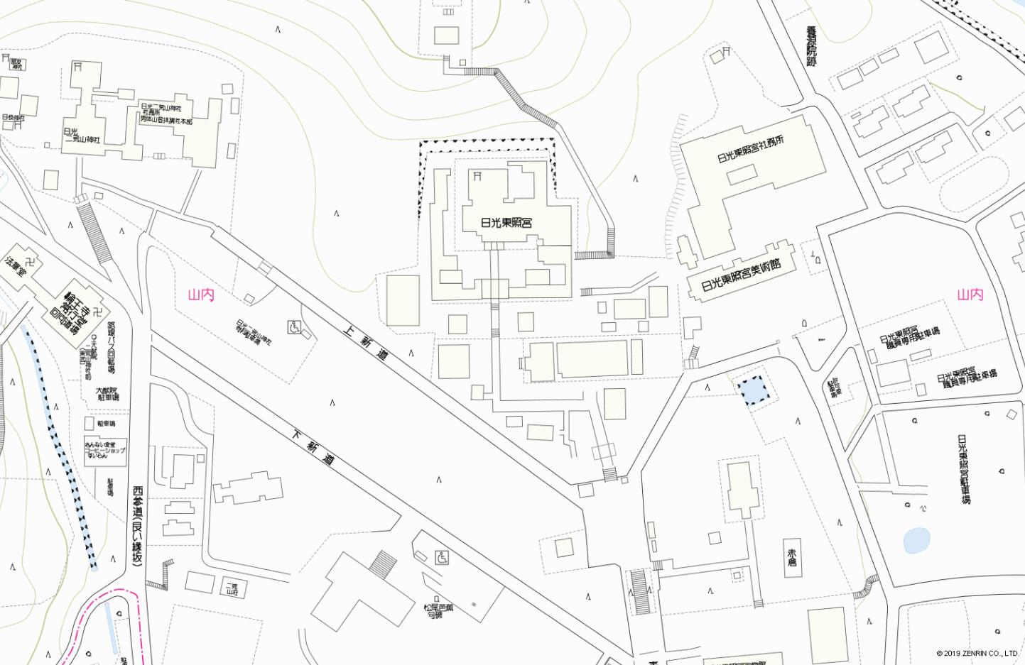 Uzivatel 株式会社ゼンリン Na Twitteru 住宅地図で旅する世界遺産 本日は 日光の社寺 より 日光東照宮 です こちらも修学旅行先でおなじみですが その場所には意味があるらしいです それはなんと 江戸城 現皇居 と直線で結ぶと北極星にぶつかったり 静岡