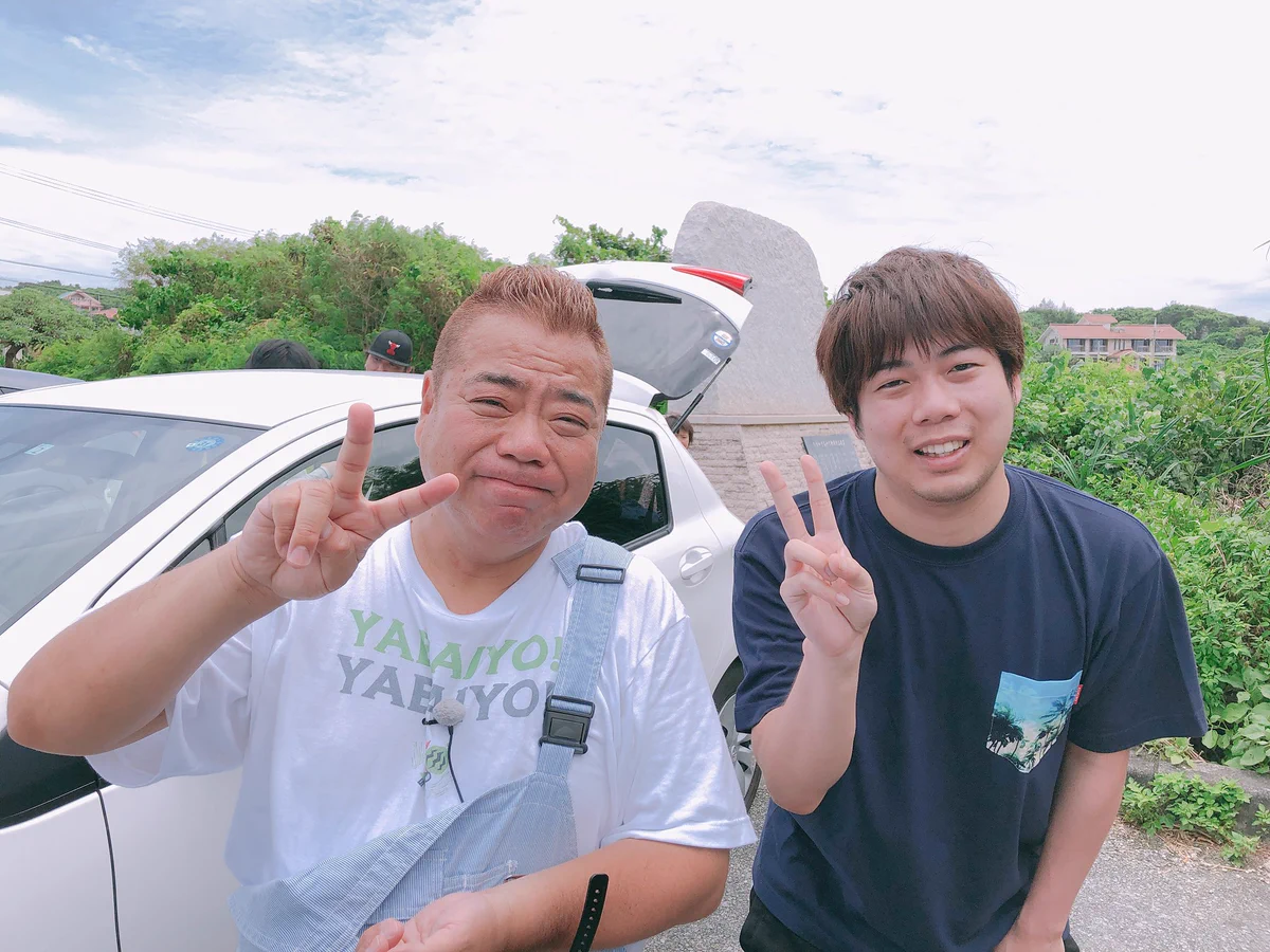 出川哲朗に感服！ロケ中にもかかわらず快く記念撮影‼