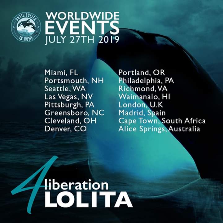 Anyone in the Seattle area or any of the following areas on July 27'th please join us in the Liberation 4 Lolita.  I will be at Alki Beach, Seattle Wa and I hope to see a lot of you there.