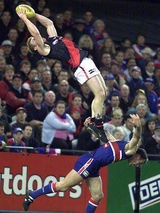 Eighteen years ago today Gary Moorcroft did this for <a href="/EssendonFC/">Essendon FC</a>.

None of the other 175,538 marks ever taken at Docklands compare.