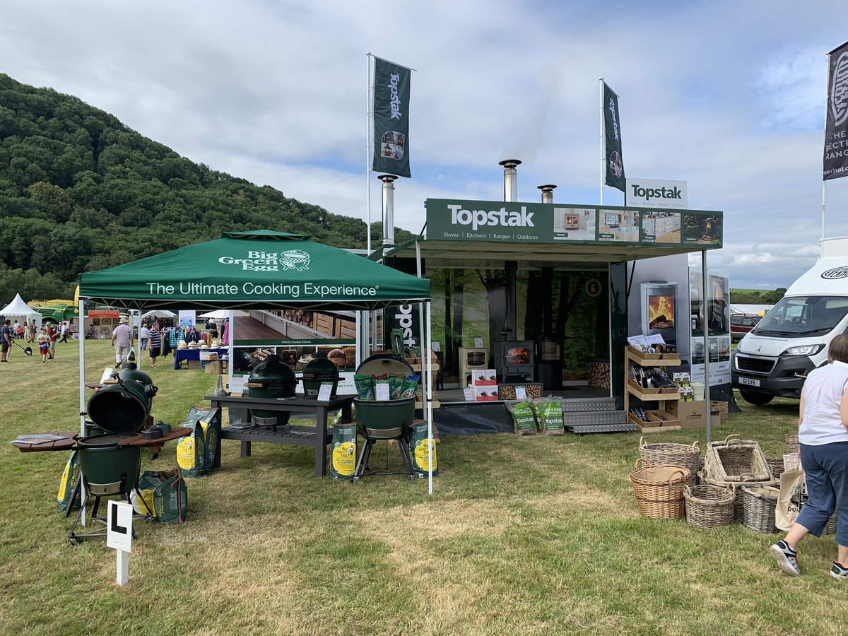 All set up ready for the <a href="/Monmouth_Show/">Monmouthshire Show</a> 2019. Come and see us on stand L13 #monmouth #show #summer #biggreenegg <a href="/BigGreenEggUK/">Big Green Egg UK</a>