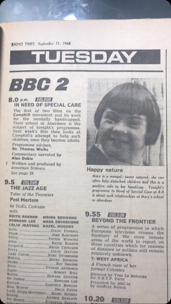 My brother spends a lot of time in archives [looking at television and film related material] stumbled across this from 1968. Definitely of its time, but left me wondering what other texts [inc. books] have been forgotten or discarded. Do they have something to say? #LDNursing