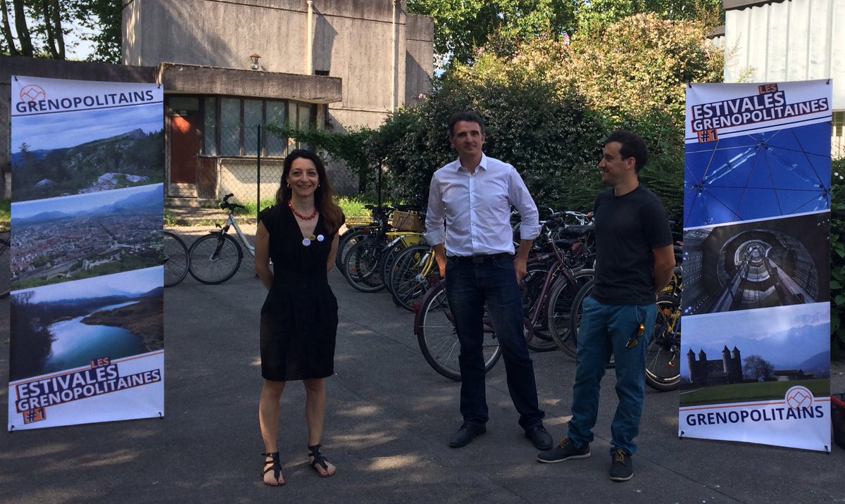 Pour le 4eme Apéro'Politain, <a href="/EricPiolle/">Éric Piolle</a> souligne l'importance de construire un projet commun avec la société civile à l'échelle de la métropole.
➡️ <a href="/scopsemawe/">Semawe</a> annime cette journée de débat à la <a href="/bifurk/">Bifurk</a> avec <a href="/grenopolitains/">Les Grenopolitains</a> <a href="/Jeanne_de_K/">Jeanne de Kerdrel</a> <a href="/JuBrunerie/">Juliette Brunerie 🌿</a> <a href="/A_Iordanoff/">Aliocha Iordanoff</a>
Photo <a href="/lcomparat/">Lcomparat@pouet.chapril.org 🐘</a>