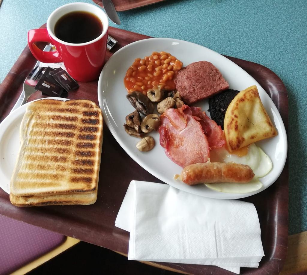 One of the highlights of @CalMacFerries has to be the outstanding full cooked breakfast, its filled this bear's tumtum for the day ahead! #eileanleodhais #hebrideanadventure
@CalMacCulture @Stuart_CalMac @Paul_M_D @OuterHebs @BarraIsland @obanharbour