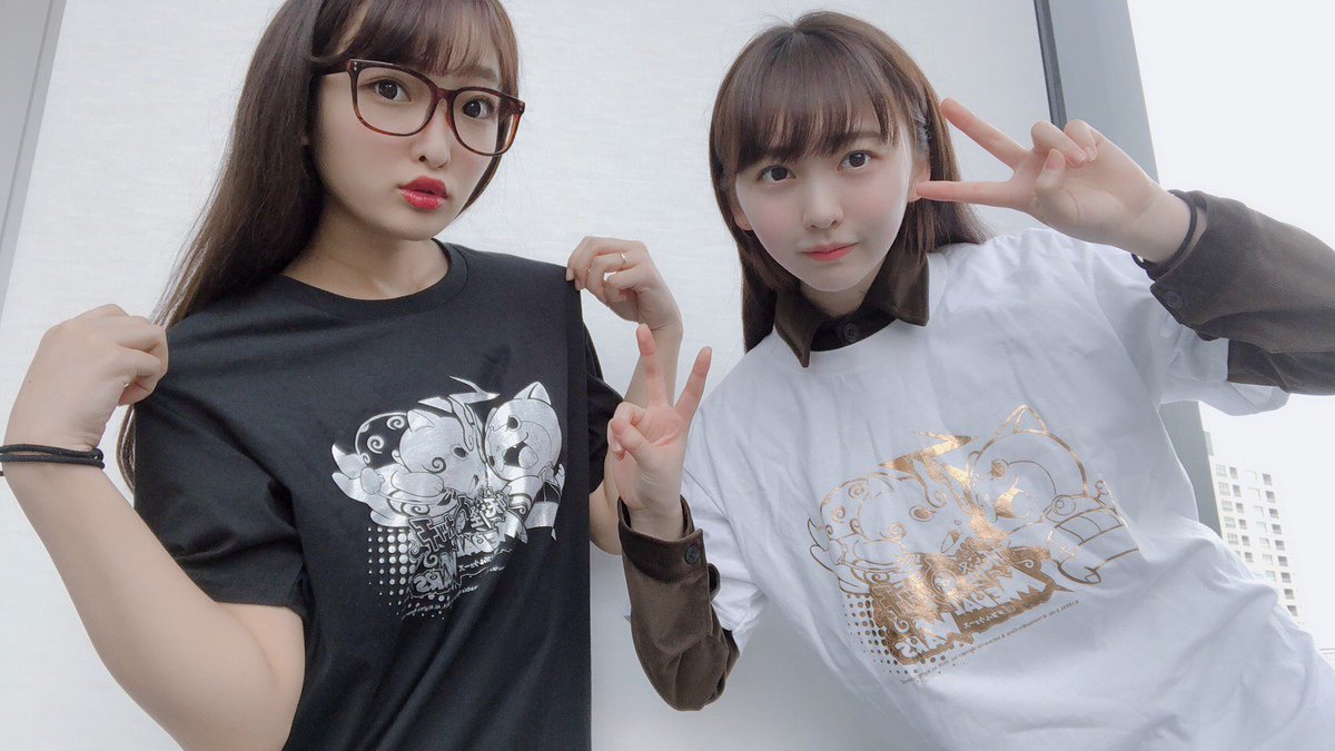 まこみな Ar Twitter ジバニャンとコマさんがいる可愛い妖怪ウォッチtシャツ頂きましたーー ฅ ฅ 黒色も白色も可愛すぎるー