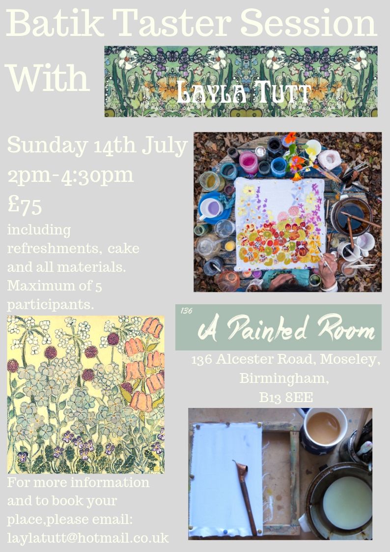 Happy Saturday!! Come &amp; try your hand at batik <a href="/APaintedRoom/">A Painted Room</a> in Moseley <a href="/MoseleyB13Mag/">Moseley B13 Magazine</a> <a href="/welovemoseley/">We Love Moseley</a> <a href="/brumculture/">Birmingham Culture</a> <a href="/positively_brum/">Positively_Brum</a> <a href="/ArtsBrum/">Birmingham Arts</a> <a href="/brumartshour/">Brum Arts Hour</a> <a href="/moseleyinbloom/">Moseley in Bloom</a> <a href="/MoseleyArtsMkt/">Moseley Arts Market</a> <a href="/brumartmarket/">BirminghamArtMarket</a> <a href="/WhatsOnBrum/">Birmingham What's On</a> xxx