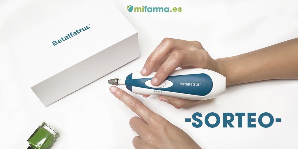 SORTEO LIMA DE UÑAS ELÉCTRICA 💅Participa y consigue unas uñas perfectas💅
👉¿Qué tienes que hacer?  
❤ Dale like al post  
🔄Retwittea 
🥰 Menciona a un amig@ 
.
#sorteo #sorteomifarma #mifarmatemima #limaeléctrica