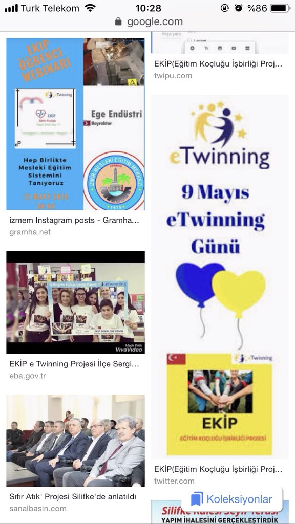 Google arama motorunda EKİP🙏