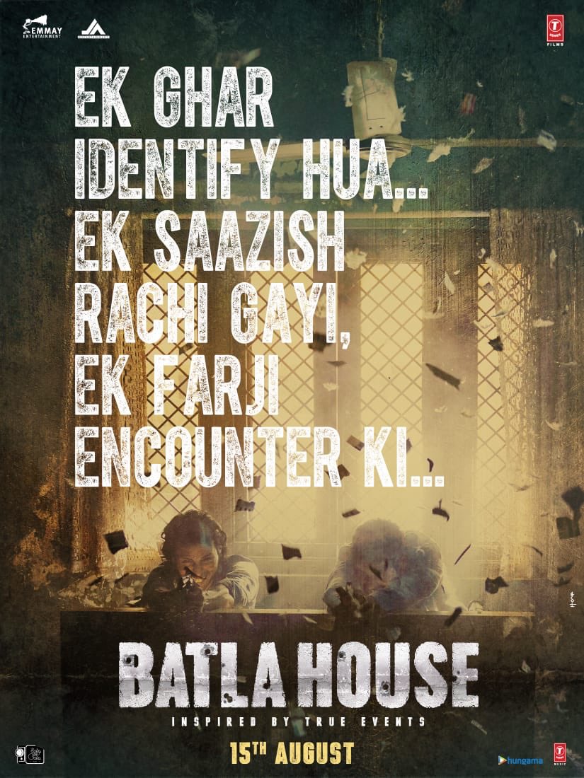 An encounter which turned one of the most decorated officers into one of the most controversial ones. Watch the truth unravel in #BatlaHouseTrailerOn10thJuly. #BatlaHouse @TheJohnAbraham @mrunal0801 @writish @TSeries @itsBhushanKumar @EmmayEntertain @monishaadvani @madhubhojwani