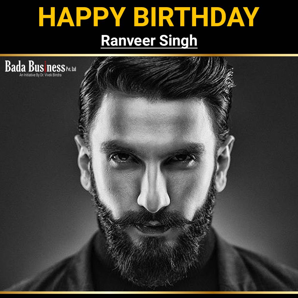 Happy Birthday Ranveer Singh

 