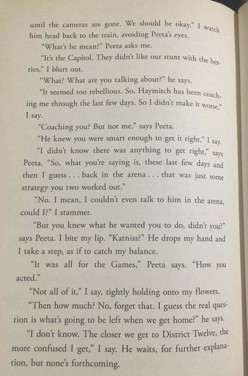 This whole page is one big oof. Peeta not knowing what was going on is... really sad. There’s some... consent stuff about this that makes me really uneasy for all of them.  #TheAspecGames