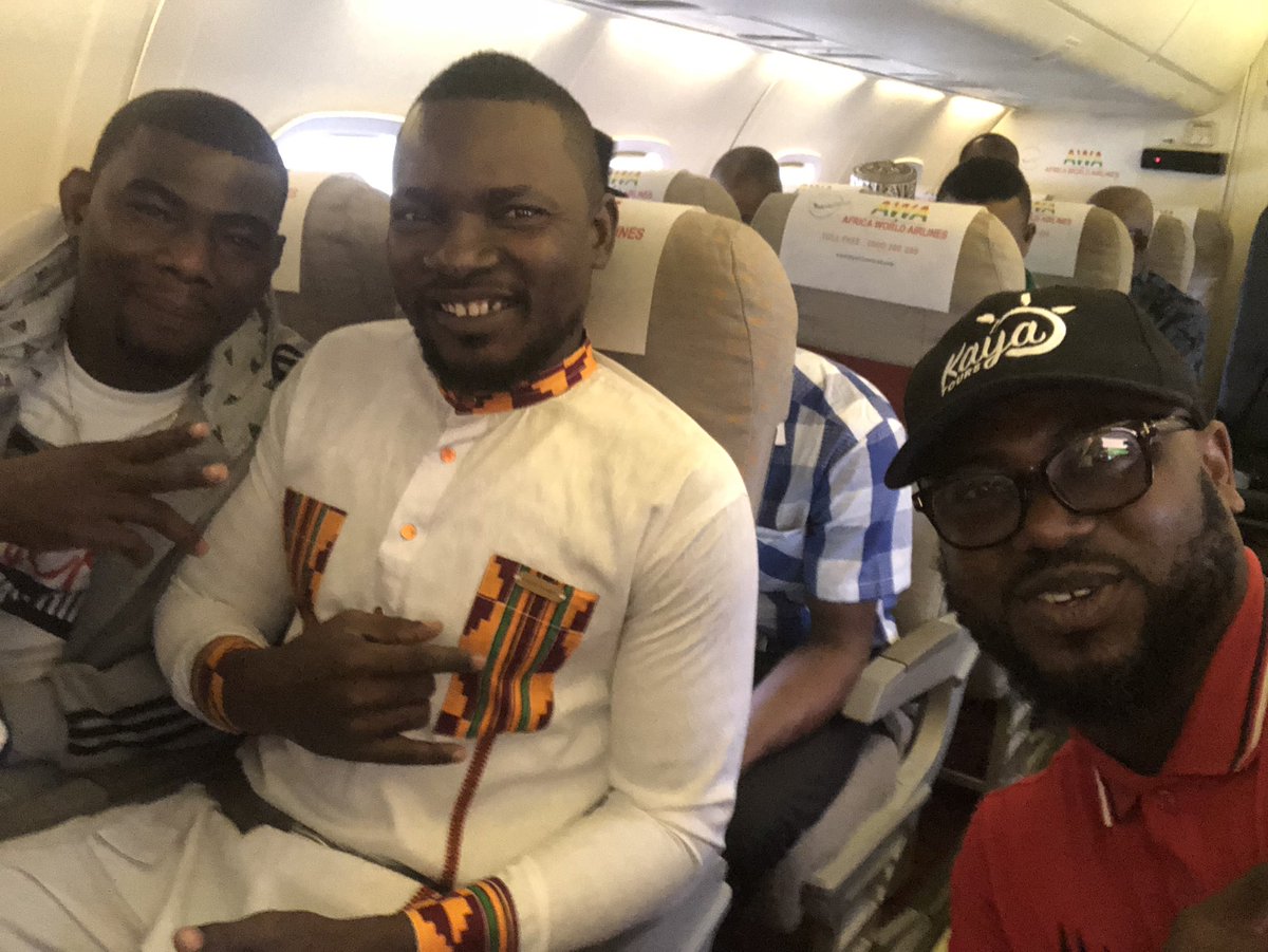 AbeikuSantana's tweet photo. We are Out and About  ✈️ @mustaphaamaah @godwin_lumengh @kayatoursghana #teamkayatours #kayatoursghana 
Get ready for our next Experiential fun Trip 
#wedotourism https://t.co/cBzbJWyGeF