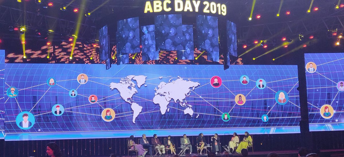ABCDay2019's tweet image. Shobha Ratna, Head HR - ABSLI chairs a panel discussion on "Diversity" in the true sense in an organization. 

#ABCDay