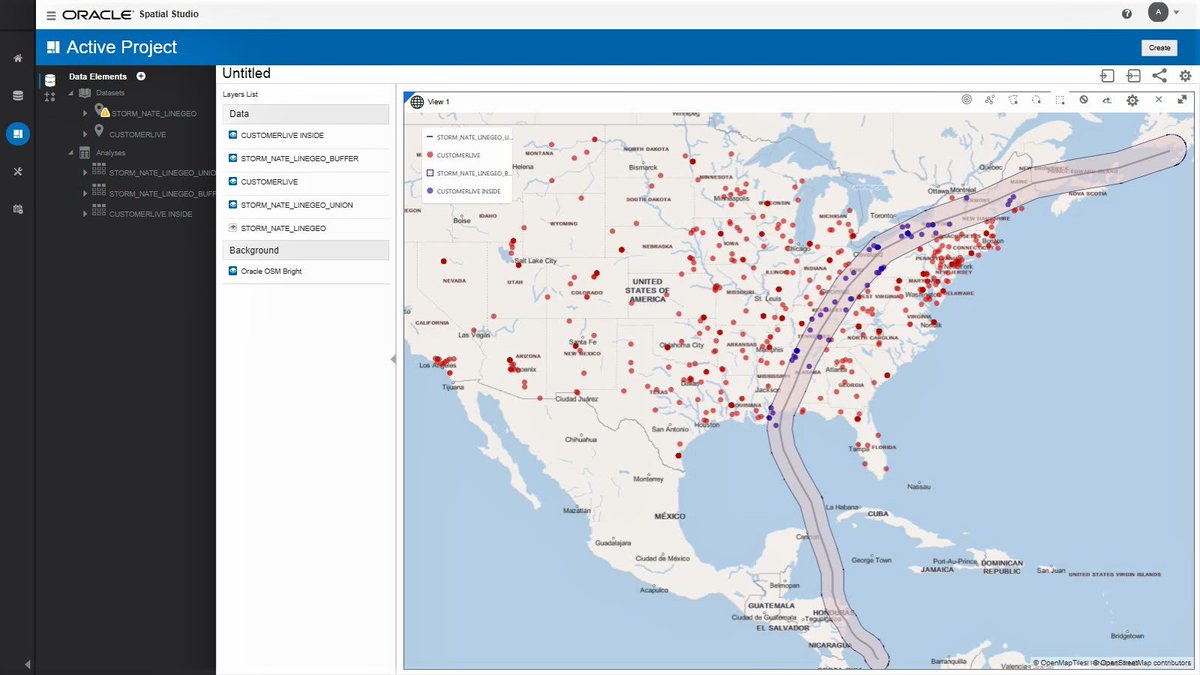 Oracle #SpatialStudio is available for download!
#Spatial Studio is a very cool app to easily perform deep spatial #analysis on your data. User-friendly, designed for business users to make the most of powerful #OracleDatabase spatial features! more info : linkedin.com/feed/update/ur…