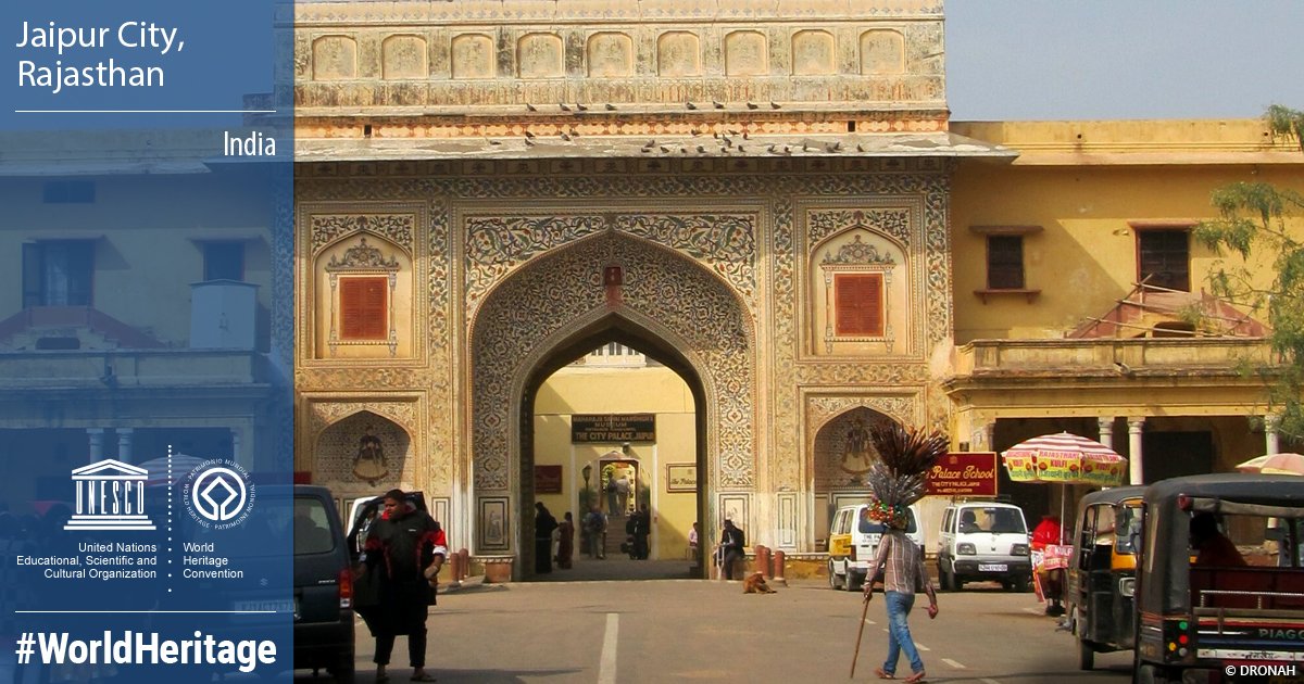 🔴 BREAKING

Just inscribed as @UNESCO #WorldHeritage Site: Jaipur City in Rajasthan, #India 🇮🇳. Bravo 👏 

ℹ️ on.unesco.org/en43whc #43WHC