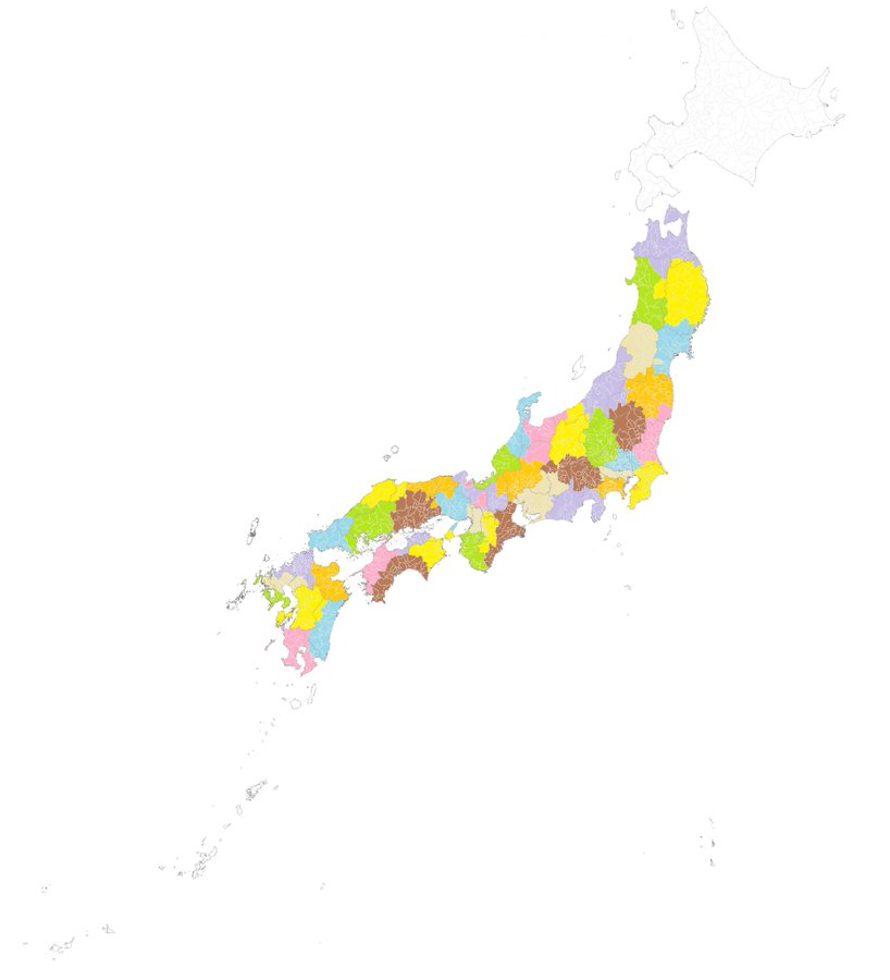 全国の市町村が 最寄りの県庁 に所属したら 眺めるだけで面白い 妄想地図 に反響 全文表示 Jタウンネット
