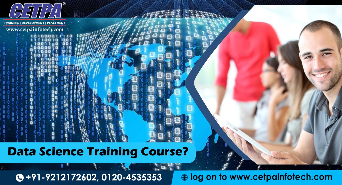 cetpainfo's tweet image. Are you ready for Data Science Training Course? Don&apos;t know what to do after Graduation? Instant Call Now: +91-9212172602 and Get best career counseling.
bit.ly/2Xp68n7
#DataScience #DataScienceCourse #DataScienceTrainingInstitute#CETPA #CetpaInfotech