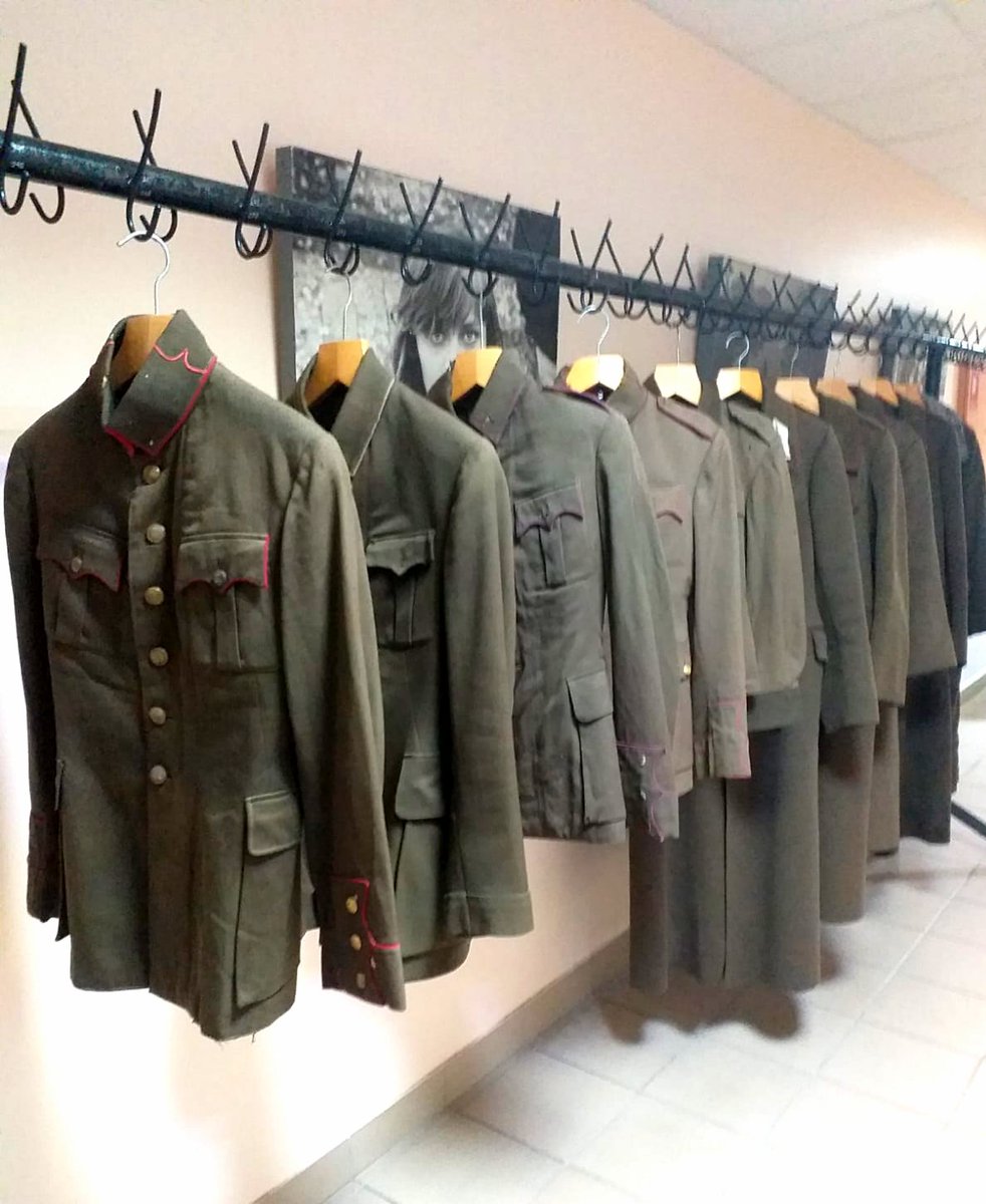 Kinostudijas krājumos esošie Latvijas armijas formastērpu oriģināli filmās vairs nepiedalīsies un dodas pelnītā restaurācijā. #Latvijasarmijai100