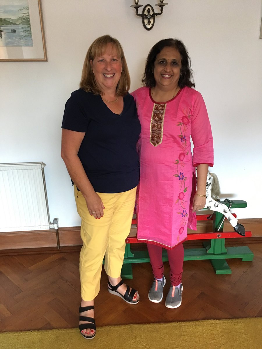 Great to welcome Deepa Pradhan to Edinburgh from Mumbai. We discussed our curricula and possibilities for future shared learning activities. @QMUniversity @QMU_OT @ot_joanna @ProfBrendan