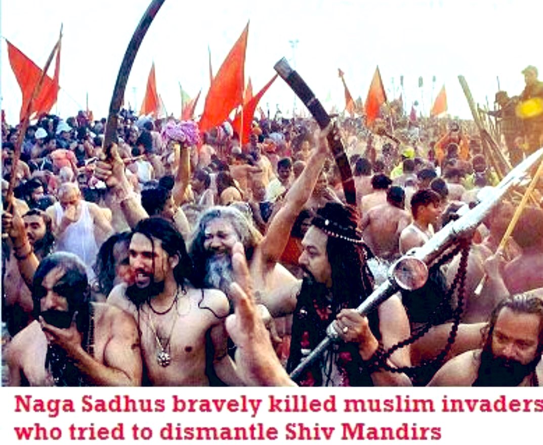 Nairs of Kerela are of Kashmiri originDogras employed Nambudiri Brahmins from KerelaShankaracharya in  #Kashmir expounded Shaivisim to counter Manichaeism(founded in Persia in 3rd cent by Mani)& formed Shastra-Shastra ki fauj- order of Naga Sadhus to fight invading Muslims.