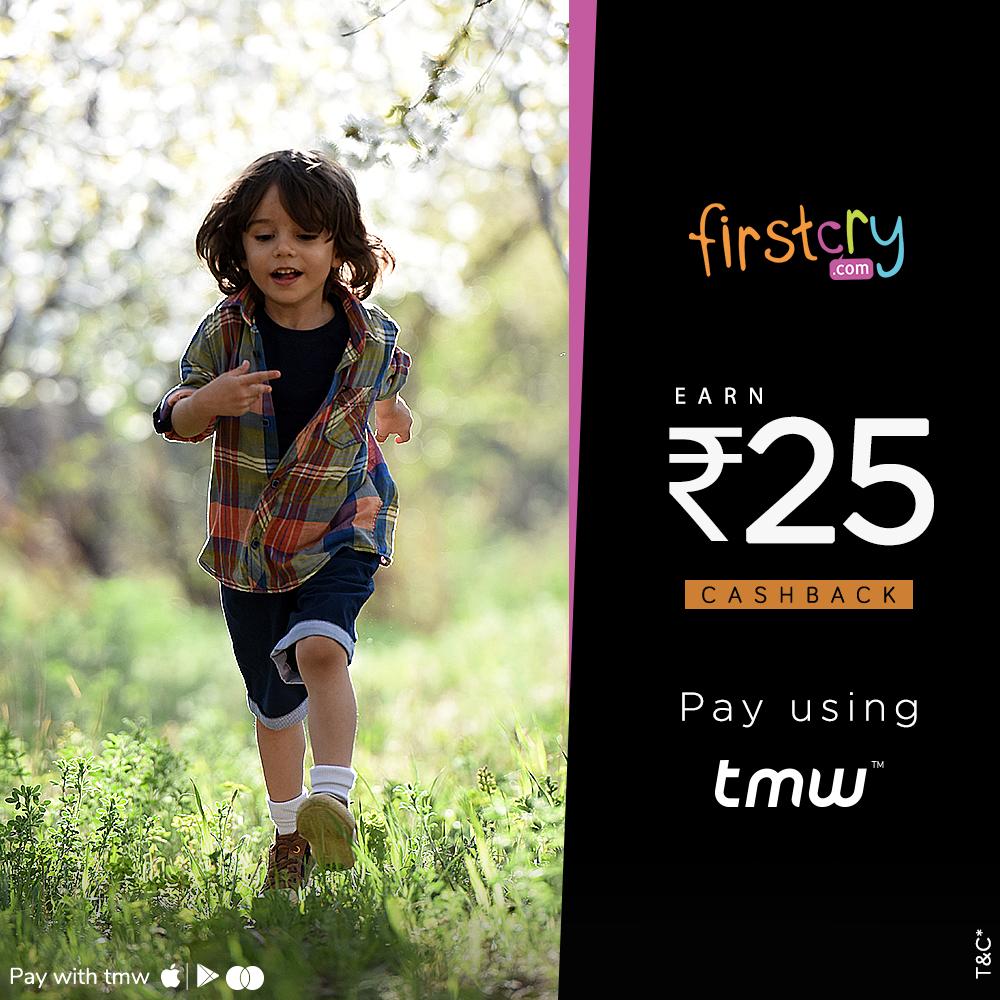 It's time to style up your Kid's wardrobe with the trendiest clothes on #Firstcry. Get Rs 25 cashback when making a payment using #tmw card. #tmwoffers #timetotmw #smartspend #accessories #clothes #designer #fashionable #fashionaddict #fashionblog #fashiondiaries @firstcryindia