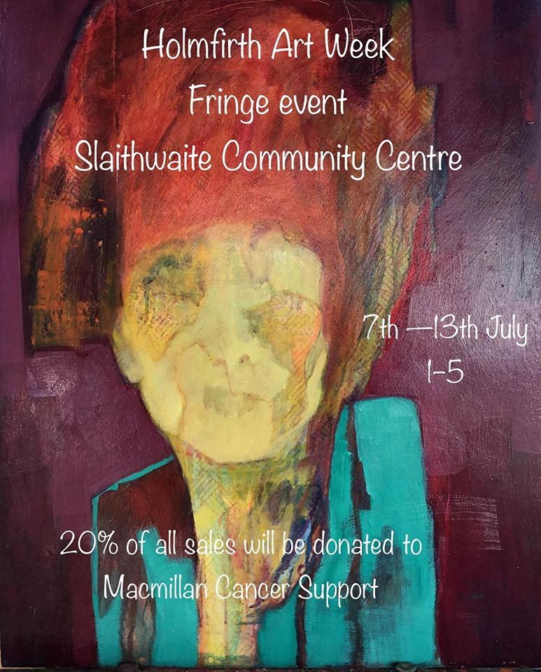 You won't want to miss this!

A chance to see Bren Head's amazing work in Slaithwaite Community Centre as part of Holmfirth Artweek.