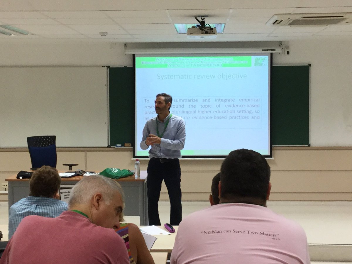 sciusal's tweet photo. Seguimos disfrutando en el Congreso de ACLES: reflexiones sobre calidad en educación plurilingüe en la educación superior #aclesjaen https://t.co/AVAbxRRqUi