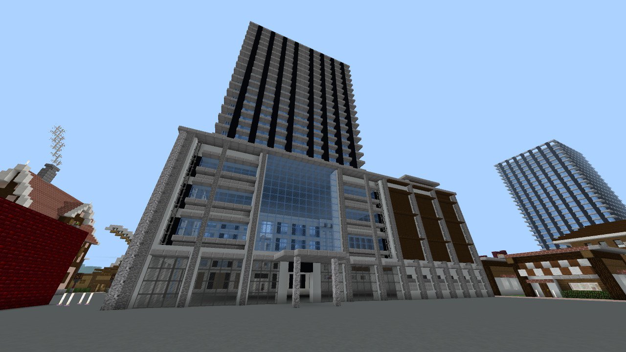ひかちゃん 追兎 A Twitter 市役所改築 上 しました 前のもの 下 よりだいぶ本物に近づいたんじゃないかなw内装は後々作ります Minecraft マイクラ マインクラフト Nintendoswitch T Co Xabxq8xxyf Twitter