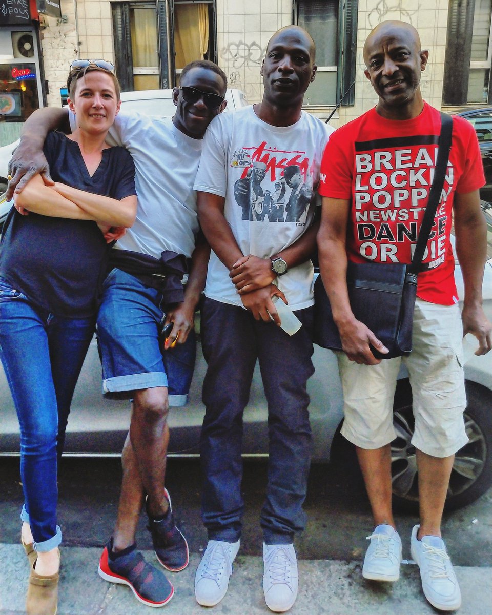 stephanerocket's tweet image. #SummerInParis avec les copains @SoloXXX #AnsoFi &amp;amp; #Sidney aka #SmellsHipHopTeam 😎😊